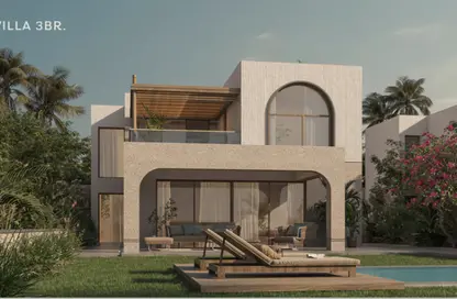 Villa - 3 Bedrooms - 4 Bathrooms for sale in The Med - Ras Al Hekma - North Coast