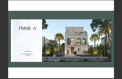 Villa - 4 Bedrooms - 3 Bathrooms for sale in Belle Vie - New Zayed City - Sheikh Zayed City - Giza