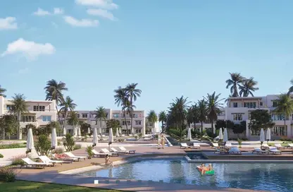 Chalet - 3 Bedrooms - 3 Bathrooms for sale in Hacienda West - Ras Al Hekma - North Coast