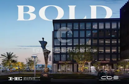 Office Space - Studio - 1 Bathroom for sale in Golden Gate - South Teseen St. - The 5th Settlement - New Cairo City - Cairo