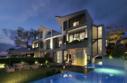 Chalet - 2 Bedrooms - 2 Bathrooms for sale in IL Monte Galala - Al Ain Al Sokhna - Suez
