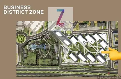 Office Space - Studio - 1 Bathroom for sale in Hyde Park - 5th Settlement Compounds - The 5th Settlement - New Cairo City - Cairo