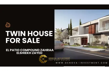 Villa - 4 Bedrooms - 4 Bathrooms for sale in Patio Al Zahraa - Sheikh Zayed Compounds - Sheikh Zayed City - Giza
