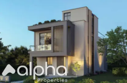 Twin House - 4 Bedrooms - 3 Bathrooms for sale in Waslet Dahshur Road - Green Belt - 6 October City - Giza