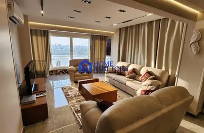 شقة - 3 غرف نوم - 2 حمامات للايجار في شارع كورنيش النيل - المعادي - حي المعادي - القاهرة