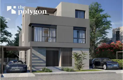 Townhouse - 4 Bedrooms - 4 Bathrooms for sale in The Valleys - Mostakbal City - Future City - Cairo