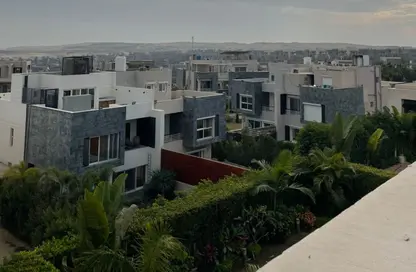 Twin House - 4 Bedrooms - 4 Bathrooms for sale in AlKarma Kay - Sheikh Zayed Compounds - Sheikh Zayed City - Giza