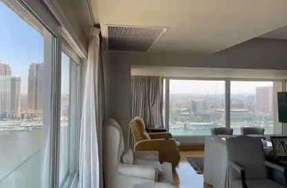 Apartment - 1 Bedroom - 1 Bathroom for sale in Reve Du Nil - Athar El Nabi - Hay Masr El Kadima - Cairo