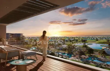 Chalet - 2 Bedrooms - 2 Bathrooms for sale in The Med - Ras Al Hekma - North Coast