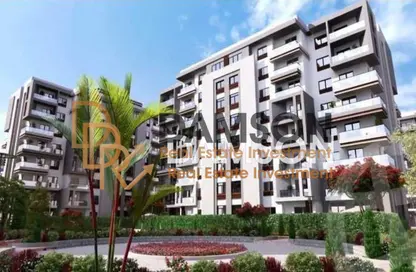 Apartment - 1 Bedroom - 1 Bathroom for sale in Bleu Vert - New Capital Compounds - New Capital City - Cairo
