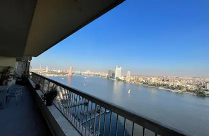 شقة - 4 غرف نوم - 5 حمامات للبيع في شارع كورنيش النيل - جاردن سيتي - القاهرة