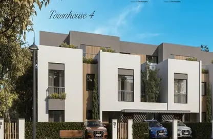 Townhouse - 4 Bedrooms - 4 Bathrooms for sale in Rivers - New Zayed City - Sheikh Zayed City - Giza