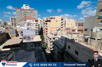 شقة - 3 غرف نوم - 2 حمامات للايجار في شارع عزيز كحيل - ثروت - حي شرق - الاسكندرية