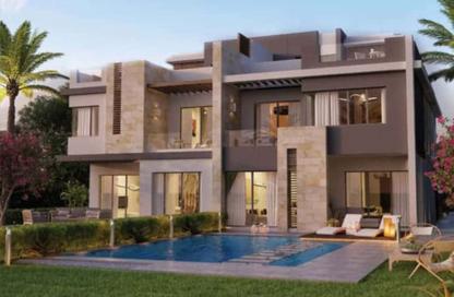 Townhouse - 3 Bedrooms - 5 Bathrooms for sale in Tawny Hyde Park - 6 October Compounds - 6 October City - Giza