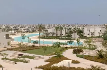 شاليه - 2 غرف نوم - 3 حمامات للبيع في ازها الساحل الشمالي - راس الحكمة - الساحل الشمالي