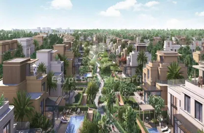 Townhouse - 3 Bedrooms - 3 Bathrooms for sale in Crescent Walk - 5th Settlement Compounds - The 5th Settlement - New Cairo City - Cairo