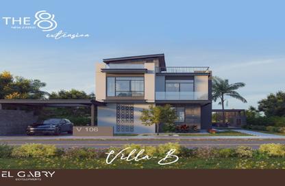 Townhouse - 3 Bedrooms - 3 Bathrooms for sale in The 8 - New Zayed City - Sheikh Zayed City - Giza