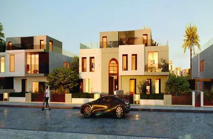 Duplex - 3 Bedrooms - 3 Bathrooms for sale in Vye Sodic - New Zayed City - Sheikh Zayed City - Giza