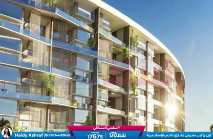 شقة - 4 غرف نوم - 3 حمامات للبيع في سكاي لاين - سموحة - حي شرق - الاسكندرية