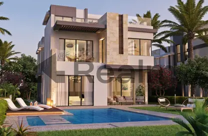 Villa - 3 Bedrooms - 3 Bathrooms for sale in Tawny Hyde Park - 6 October Compounds - 6 October City - Giza Villa - 3 Bedrooms - 3 Bathrooms for sale in Tawny Hyde Park - 6 October Compounds - 6 October City - Giza