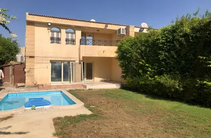 Villa - 3 Bedrooms - 3 Bathrooms for rent in Al  Rabwa - Sheikh Zayed Compounds - Sheikh Zayed City - Giza