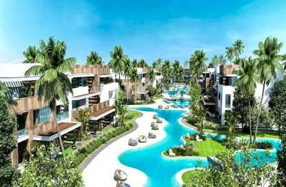Chalet - 2 Bedrooms - 2 Bathrooms for sale in Azha - Al Ain Al Sokhna - Suez