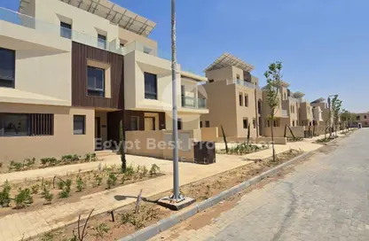 Townhouse - 4 Bedrooms - 4 Bathrooms for sale in Vye Sodic - New Zayed City - Sheikh Zayed City - Giza Townhouse - 4 Bedrooms - 4 Bathrooms for sale in Vye Sodic - New Zayed City - Sheikh Zayed City - Giza