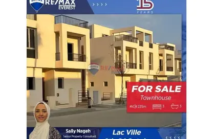 منزل مزدوج - 3 غرف نوم - 3 حمامات للبيع في لاك ڤيل - مدينة زايد الجديدة - الشيخ زايد - الجيزة