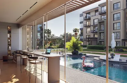 Apartment - 2 Bedrooms - 2 Bathrooms for sale in Garden Lakes - 6 October Compounds - 6 October City - Giza
