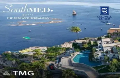 Chalet - 2 Bedrooms - 2 Bathrooms for sale in South Med - Qesm Ad Dabaah - North Coast