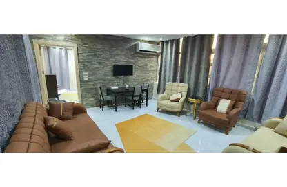 Apartment - 1 Bedroom - 1 Bathroom for rent in Al Bostan St. - 9th District - Sheikh Zayed City - Giza