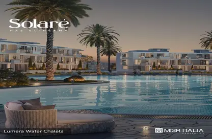 Penthouse - 3 Bedrooms - 3 Bathrooms for sale in Solare - Ras Al Hekma - North Coast