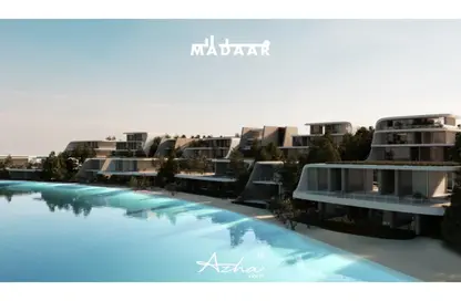Chalet - 3 Bedrooms - 4 Bathrooms for sale in Azha North - Ras Al Hekma - North Coast