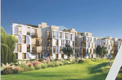Apartment - 3 Bedrooms - 4 Bathrooms for sale in Elan - Cairo Gate - Sheikh Zayed Compounds - Sheikh Zayed City - Giza