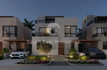Townhouse - 3 Bedrooms - 3 Bathrooms for sale in O West - 6 October Compounds - 6 October City - Giza