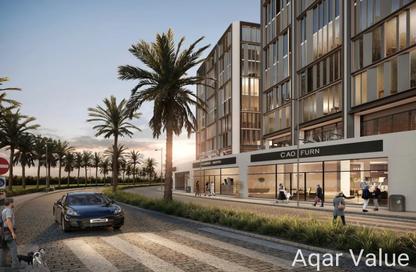 Office Space - Studio - 1 Bathroom for sale in One Ninety Mall - South Teseen St. - The 5th Settlement - New Cairo City - Cairo