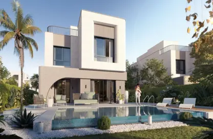 فيلا - 4 غرف نوم - 4 حمامات للبيع في أو ويست - كمبوندات 6 أكتوبر - مدينة 6 أكتوبر - الجيزة