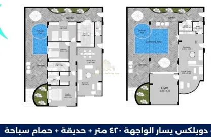 شقة - 4 غرف نوم - 4 حمامات للبيع في الياسمين 4 - الياسمين - مدينة القاهرة الجديدة - القاهرة