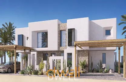 Twin House - 3 Bedrooms - 3 Bathrooms for sale in Al Masyaf - Ras Al Hekma - North Coast