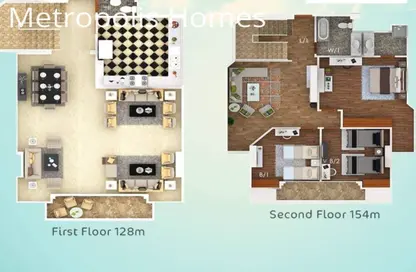 Duplex - 3 Bedrooms - 3 Bathrooms for sale in South Lotus - El Lotus - New Cairo City - Cairo