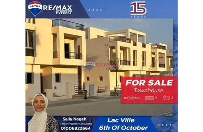 تاون هاوس - 3 غرف نوم - 3 حمامات للبيع في لاك ڤيل - مدينة زايد الجديدة - الشيخ زايد - الجيزة