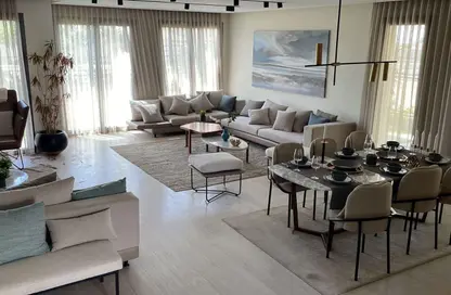 Townhouse - 4 Bedrooms - 4 Bathrooms for sale in Palm Hills Golf Extension - Al Wahat Road - 6 October City - Giza