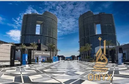 Apartment - 1 Bedroom - 1 Bathroom for sale in North Edge Towers - New Alamein City - Al Alamein - North Coast Apartment - 1 Bedroom - 1 Bathroom for sale in North Edge Towers - New Alamein City - Al Alamein - North Coast