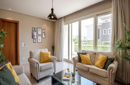 Twin House - 3 Bedrooms - 2 Bathrooms for rent in Cairo Festival City - North Investors Area - New Cairo City - Cairo
