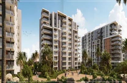 Apartment - Studio - 1 Bathroom for sale in Park Side Residence - Zed Towers - Sheikh Zayed Compounds - Sheikh Zayed City - Giza