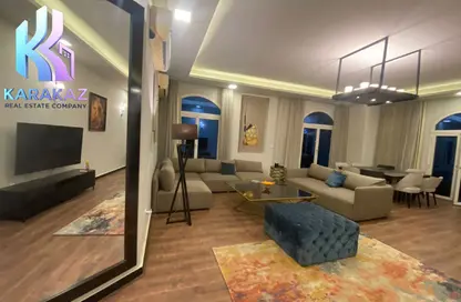 Apartment - 3 Bedrooms - 3 Bathrooms for rent in West Golf - El Katameya Compounds - El Katameya - New Cairo City - Cairo