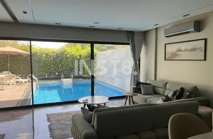 Apartment - 3 Bedrooms - 3 Bathrooms for rent in Lake View Residence - 5th Settlement Compounds - The 5th Settlement - New Cairo City - Cairo