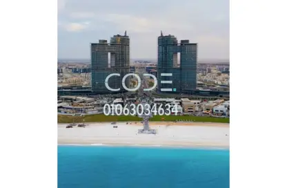 Apartment - 1 Bedroom - 1 Bathroom for sale in The Gate Towers - New Alamein City - Al Alamein - North Coast