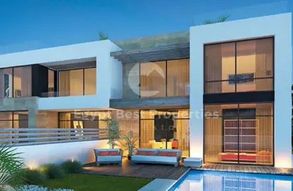 Villa - 3 Bedrooms - 3 Bathrooms for sale in Palm Hills New Cairo - 5th Settlement Compounds - The 5th Settlement - New Cairo City - Cairo