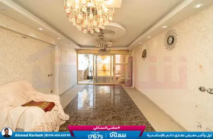 شقة - 3 غرف نوم - 2 حمامات للبيع في شارع محمود العيسوي - ميامي - حي اول المنتزة - الاسكندرية